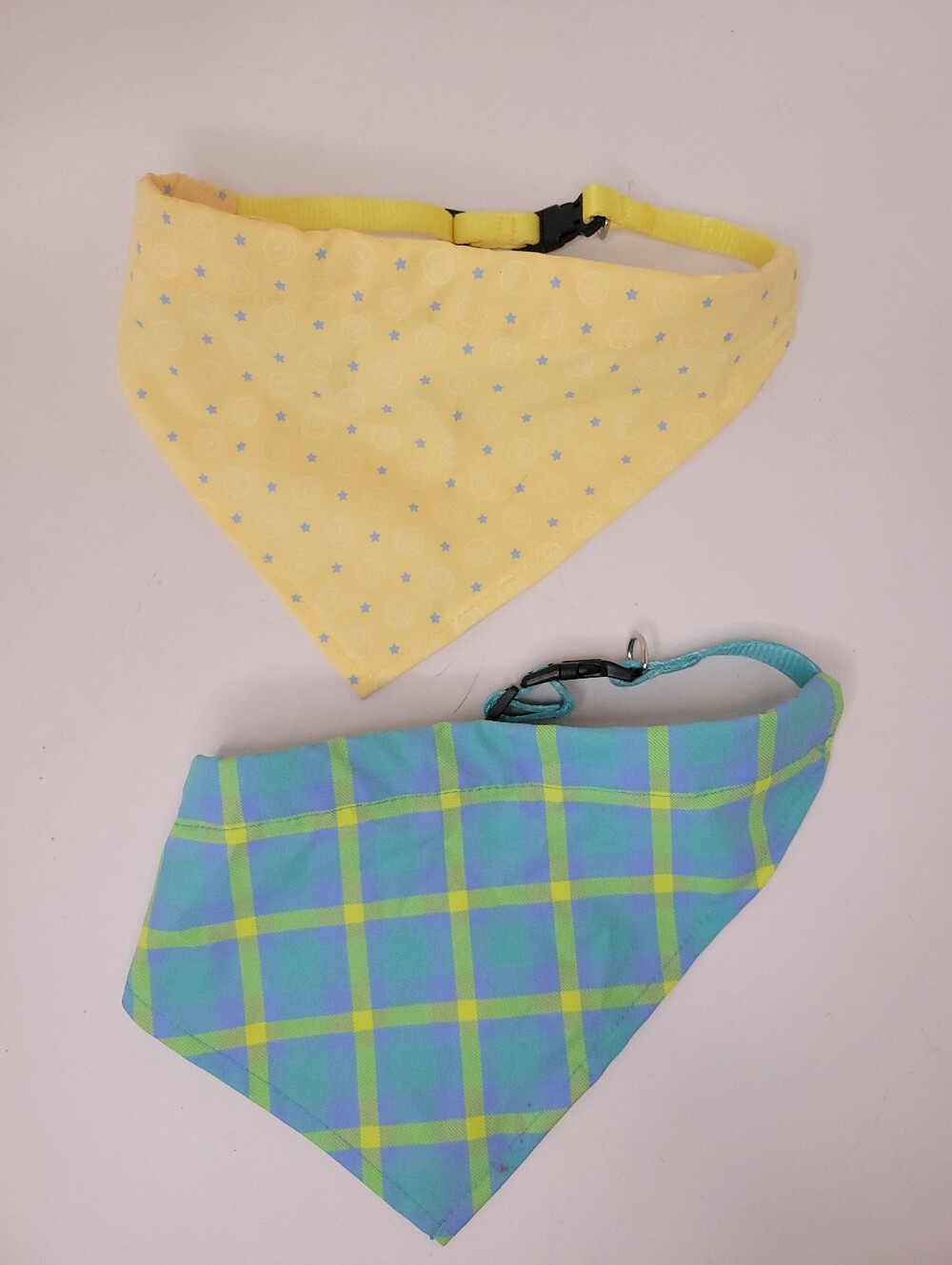 Pair Of Bandana Pet Collars